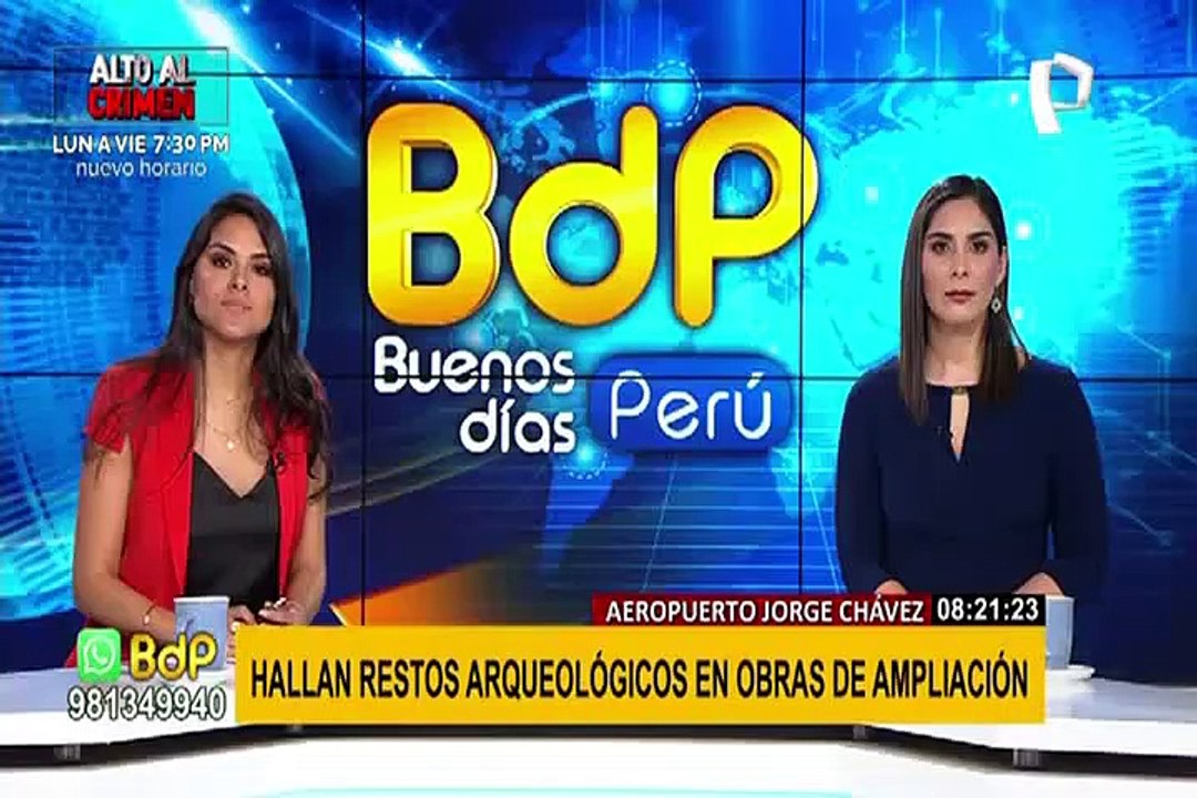 Hallan vasija funeraria con un individuo dentro en obras de ampliación de Jorge Chávez