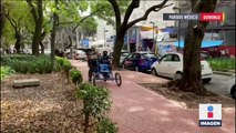 Captamos al Dr Hugo López Gatell en un paseo dominical en la Condesa