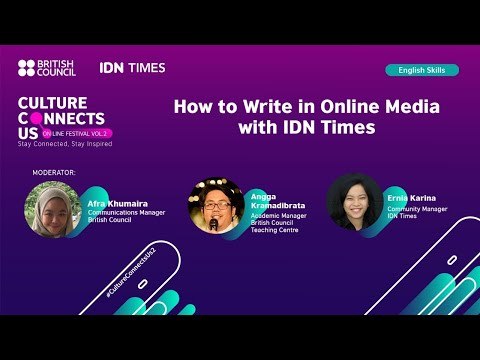 How to Write in Online Media with IDN Times