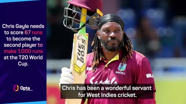 Gayle offers plenty at number three - West Indies coach Estwick