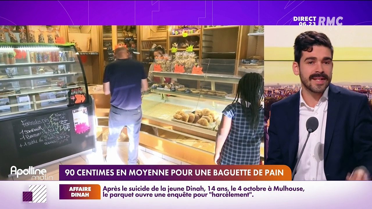 L’info éco/conso du jour de Victor Joanin : 90 centimes en moyenne pour une baguette de pain - 26/10