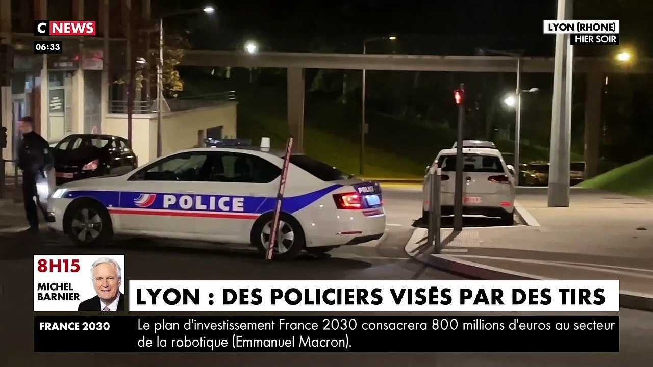Lyon : Des policiers ont été visés par des tirs hier en fin de journée dans le quartier de la Duchère alors qu'ils intervenaient sur un point de deal