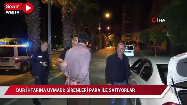 'Dur' ihtarına uymayan sürücüden şaşırtan savunma