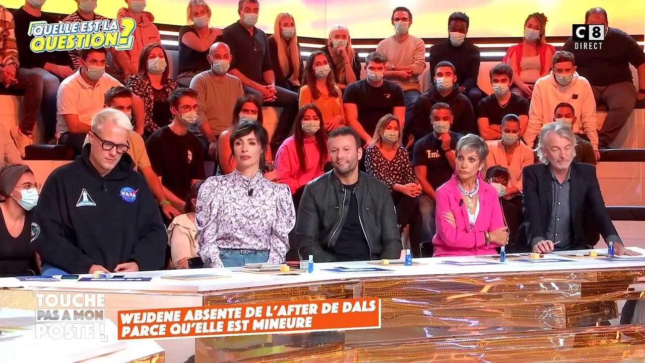 Cyril Hanouna soutient que Wejdene et son danseur Samuel Texier se sont véritablement disputés dans les coulisses de "Danse avec les stars" - Touche pas à mon poste, C8