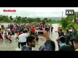 Karnataka Floods: Locals Dance On Waterlogged National Highway In Belagavi