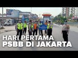 Hari Pertama PSBB Jakarta - Masih Banyak yang Belum Memakai Masker
