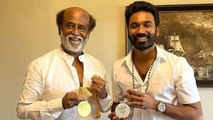 Dhanush Reaction for Rajinikanth's Dadasaheb Phalke Award