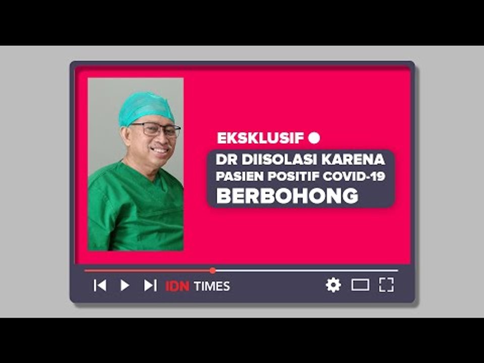 Kisah Dokter RS Kariadi Semarang yang Terpaksa Diisolasi Karena Pasien Positif COVID-19 Berbohong