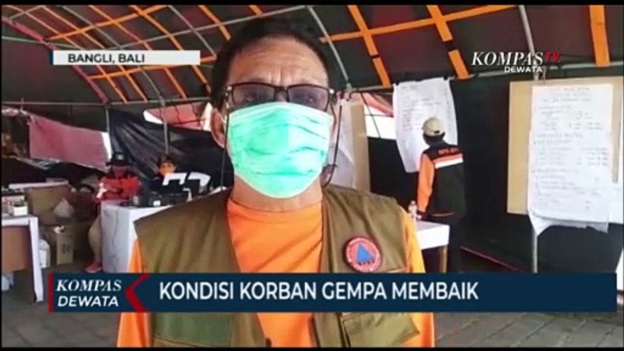 Kondisi Korban Gempa Membaik