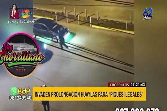 Chorrillos: denuncian ‘piques ilegales’ en la prolongación Huaylas