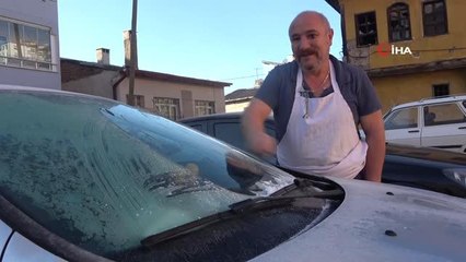 Sivas dün gece dondu