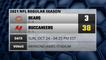 Bears @ Buccaneers Game Recap for SUN, OCT 24 - 04:25 PM EST