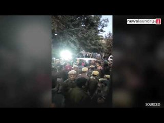 Ramjas Clash: Delhi University students being picked up by Delhi police