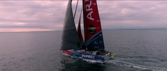 ARKEA PAPREC 2021 / Convoyage Sébastien Simon et Yann Éliès