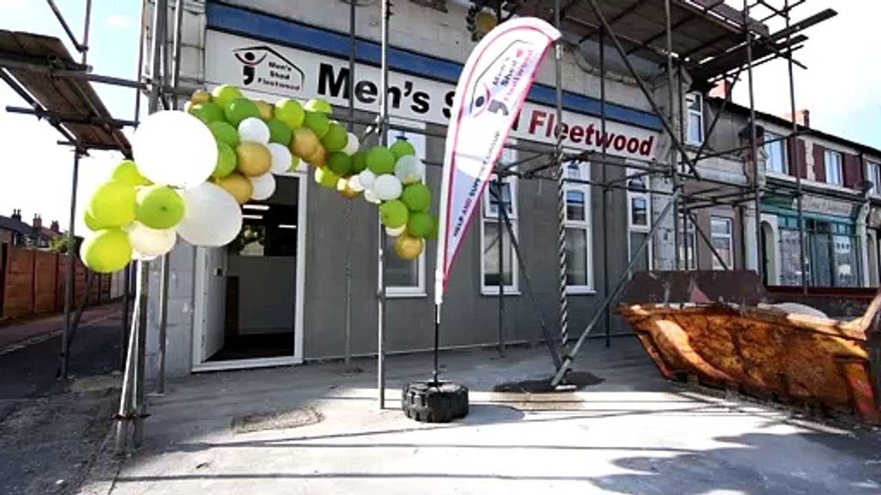 Men's Shed Fleetwood reopens after refurbishment video Dailymotion