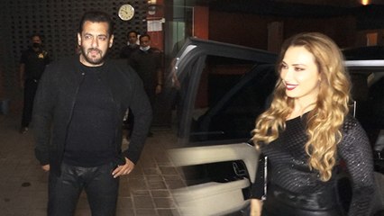Salman Khan Gf Iulia Vantur संग जीजा Ayush Sharma की बर्थडे पार्टी में  पहुंचे | FilmiBeat