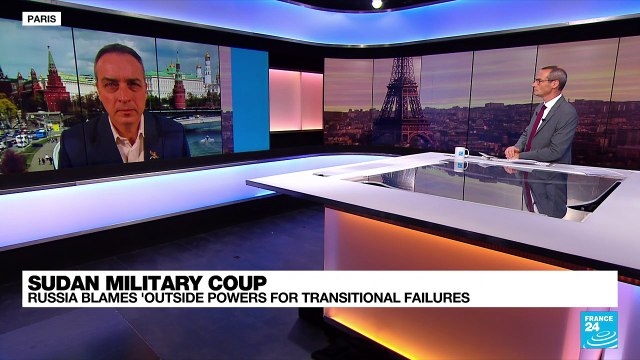 Sudan military coup: Russia blames 'outside powers' for transitional failures