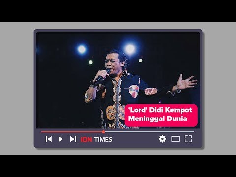 [BREAKING NEWS] Innalillahi! Penyanyi Didi Kempot Meninggal Dunia Selasa 5 Mei 2020