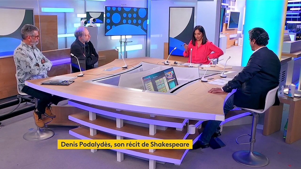 Livres : Denis Podalydès raconte le théâtre dans "Les nuits d’amour sont transparentes"