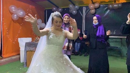 DOWN SENDROMLU MERVE'NİN GELİNLİK HAYALİ GERÇEK OLDU