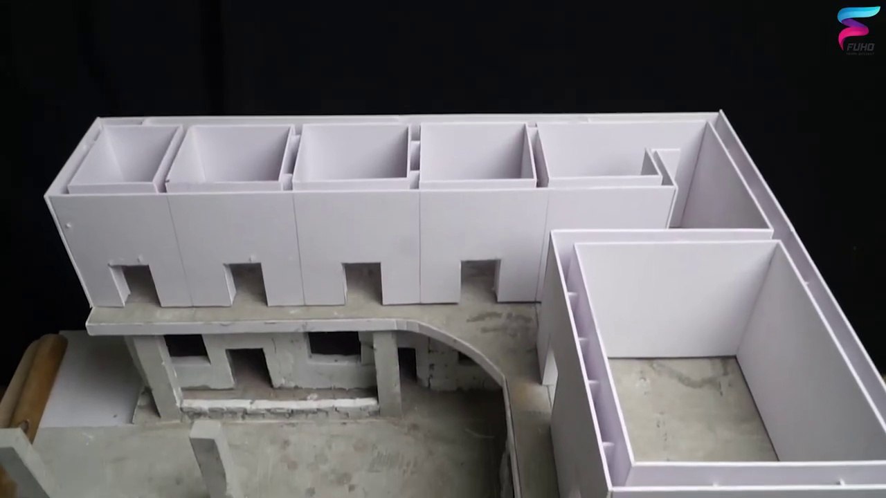 How to make a Concrete Abandonned Hospital