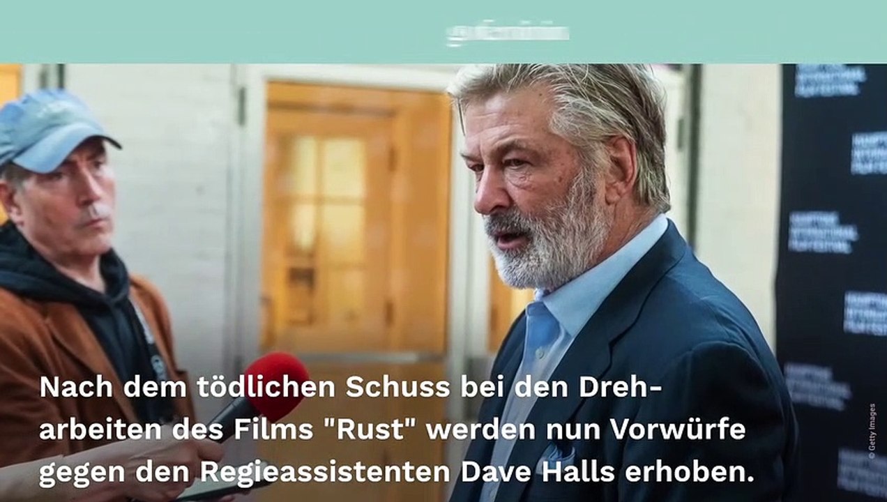 Grund war eine waffe: "rust"-regieassistent wurde 2019 vom set gefeuert