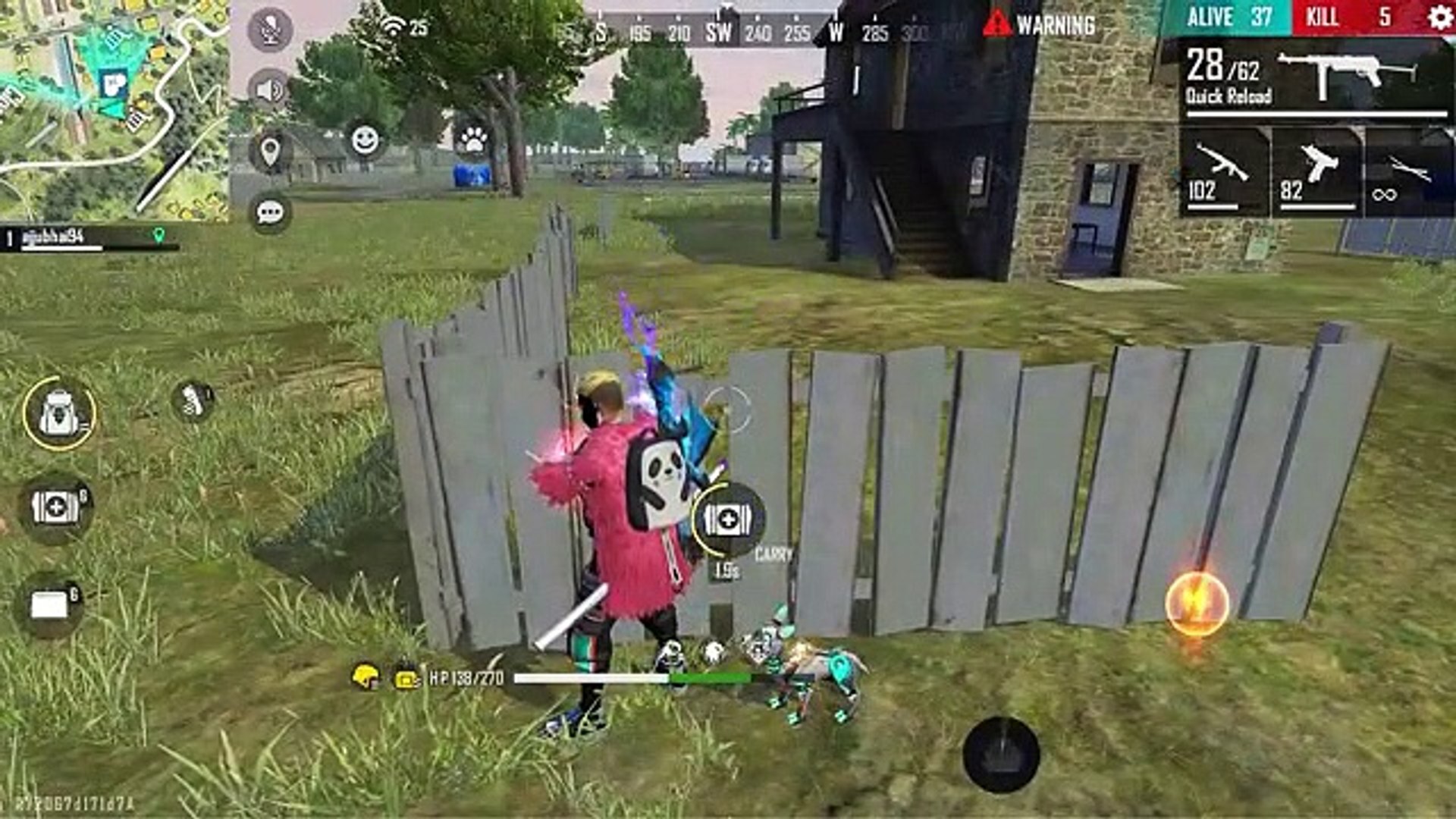 ⁣Total Gaming Hacker? Solo vs Squad Only HeadShot Challenge - Garena Free Fire- Total Gaming