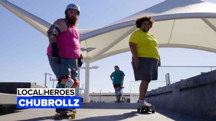Local heroes: The plus-sized skateboarder helping other fat kids roll
