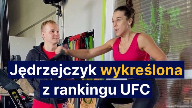 Jędrzejczyk wykreślona z rankingu UFC