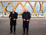 Cumhurbaşkanı Erdoğan ve Aliyev, Füzuli Uluslararası Havalimanı'nın açılışını yaptıErdoğan, Füzuli Uluslararası Havalimanı'na inen ilk lider oldu