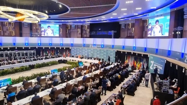 Réunion ministérielle entre l'Union européenne et l'Union africaine avec la participation de la ministre Sophie Wilmès