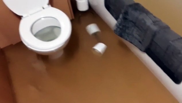 South Terrace flats affected by flooding