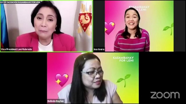 Robredo to voters: 'Accept bribe money but vote based on your conscience'