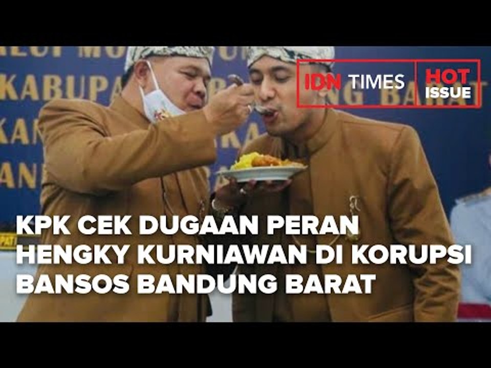 KPK CEK DUGAAN PERAN HENGKY KURNIAWAN DI KORUPSI BANSOS BANDUNG BARAT