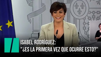 El incómodo momento tras el consejo de ministros: "¿Es la primera vez que ocurre esto?"