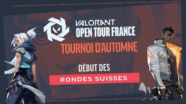 Valorant Open Tour France : résultats des rondes suisses, qualifiés pour les 8e de finales