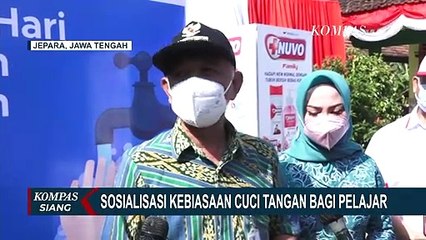 Sebelum PTM, Yayasan Wings Peduli Laksanakan Kegiatan Hari Cuci Tangan Pakai Sabun Sedunia di Jepara