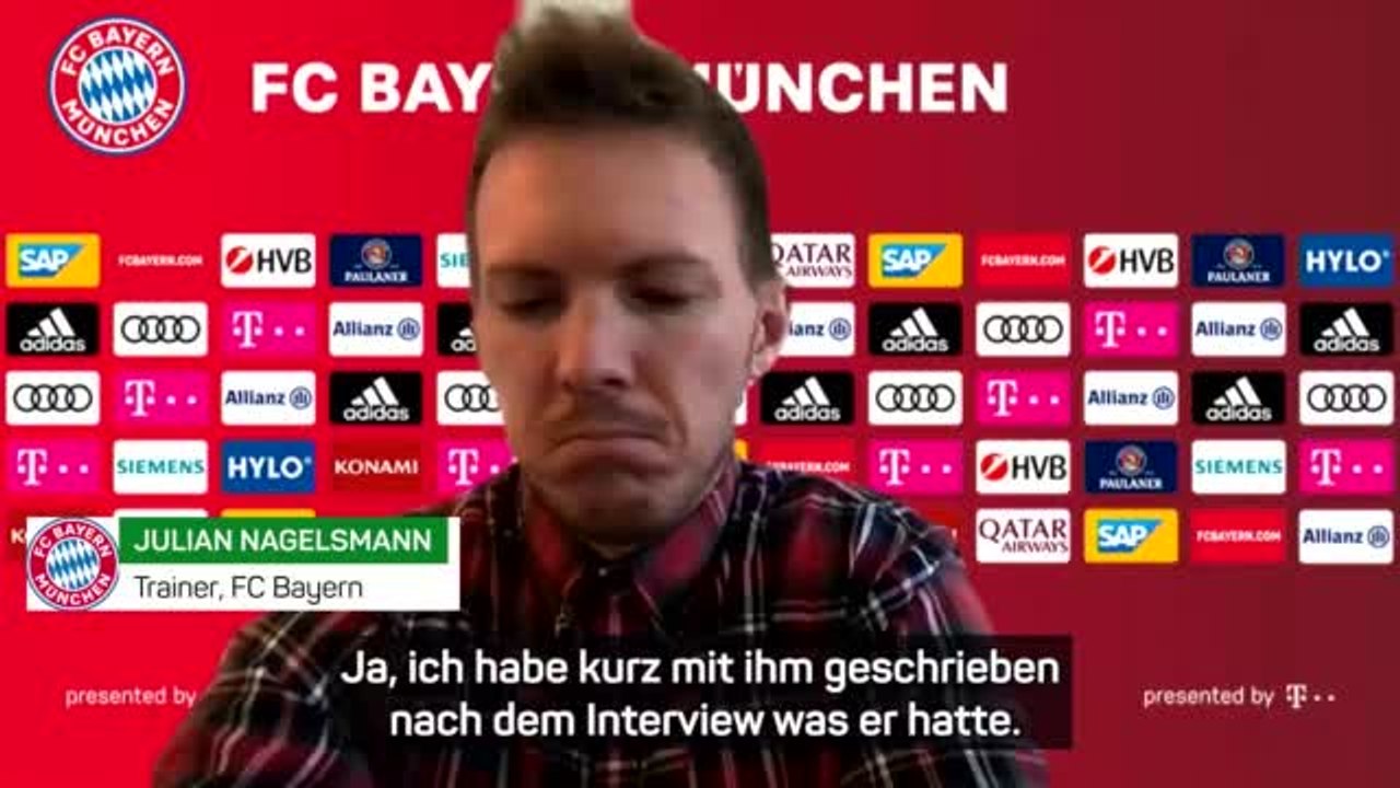 Nagelsmann über Kimmich: 'Keine leichte Situation'