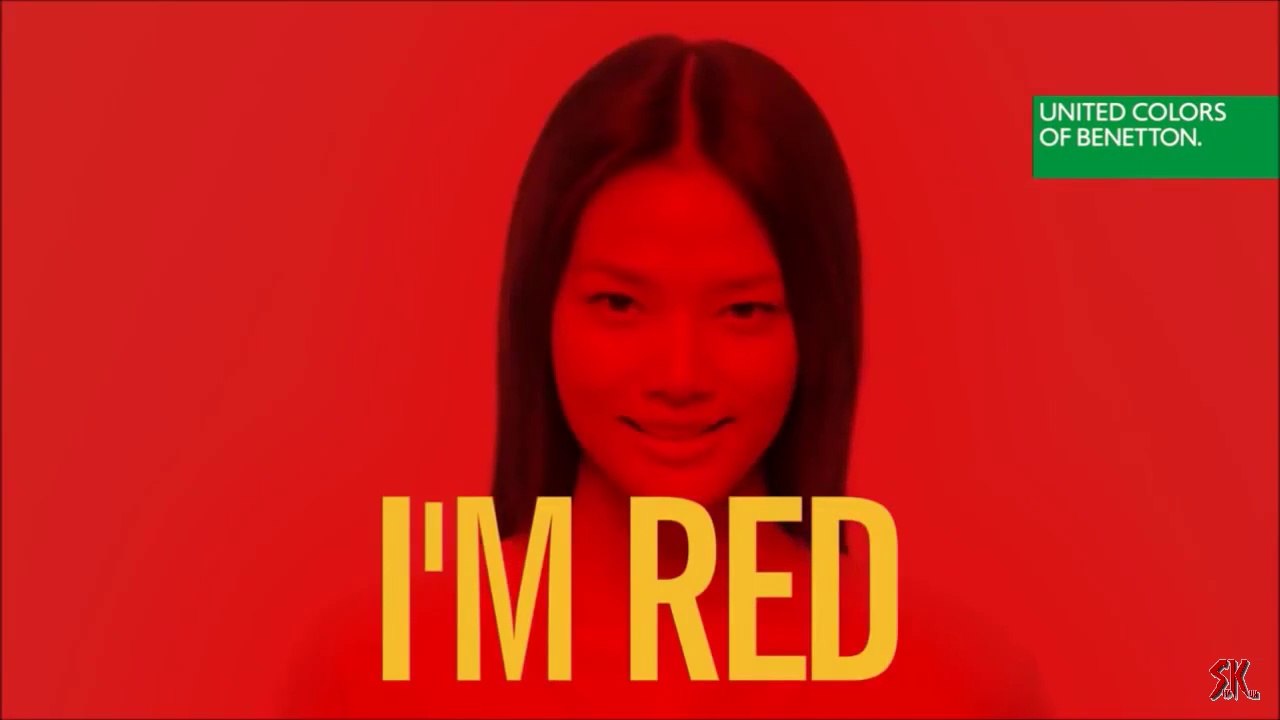 I'm white, I'm black, I'm yellow, I'm Red . . . (United colors of Benetton)