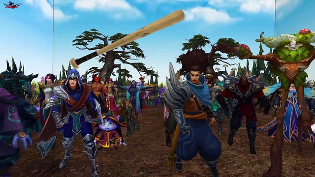 Quand les champions de LoL participent à Squid Game !