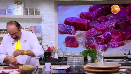 فريك باللحم و البسلة | الشيف شربيني