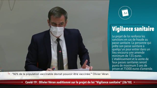 Coronavirus: Les deux tiers des soignants suspendus sont revenus au travail une fois vaccinés , indique le ministre de la Santé Olivier Véran - VIDEO
