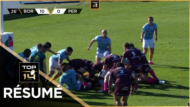 TOP 14 - Résumé Union Bordeaux-Bègles-USA Perpignan: 39-13 - J08 - Saison 2021/2022