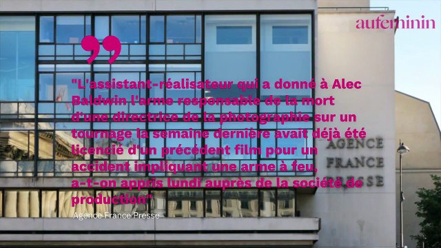 Tir mortel d'Alec Baldwin : révélation choquante sur un responsable du tournage