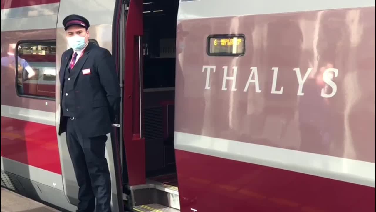 Les nouvelles rames Thalys officiellement lancées sur le rail