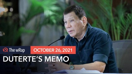 Download Video: Duterte welcomes Senate's SC challenge of his memo barring Cabinet from probe