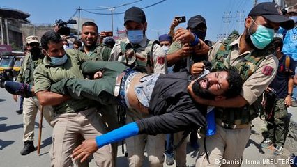 Muslim residents in India's Kashmir fear new detention law