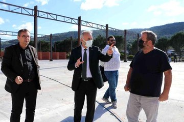 Taşova'da pazar yeri projesinde sona yaklaşılıyor