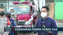 Kebakaran Gudang Korek Gas, Api Masih Membumbung Tinggi Hingga Siang Ini