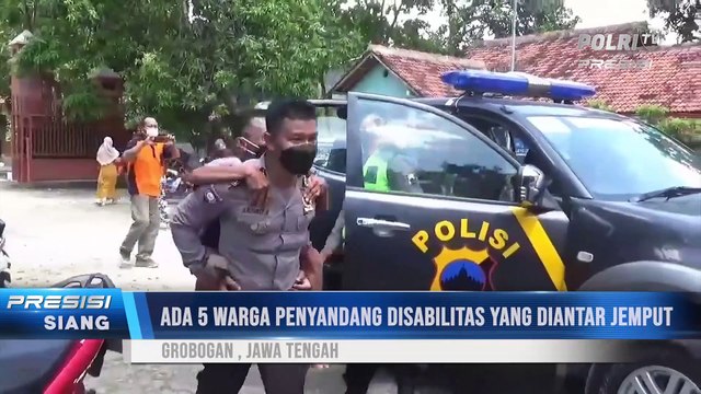 Polres Grobogan Gelar Vaksinasi Covid-19 Sasar Masyarakat & Penyandang Disabilitas